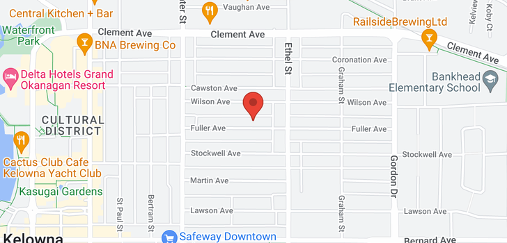 map of 828 Fuller Avenue